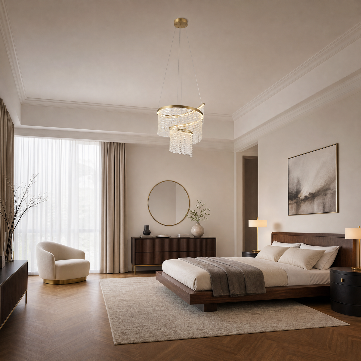 Bacca Crystal Chandelier