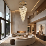 Bacca Crystal Halo Chandelier