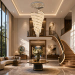 Bacca Crystal Halo Chandelier