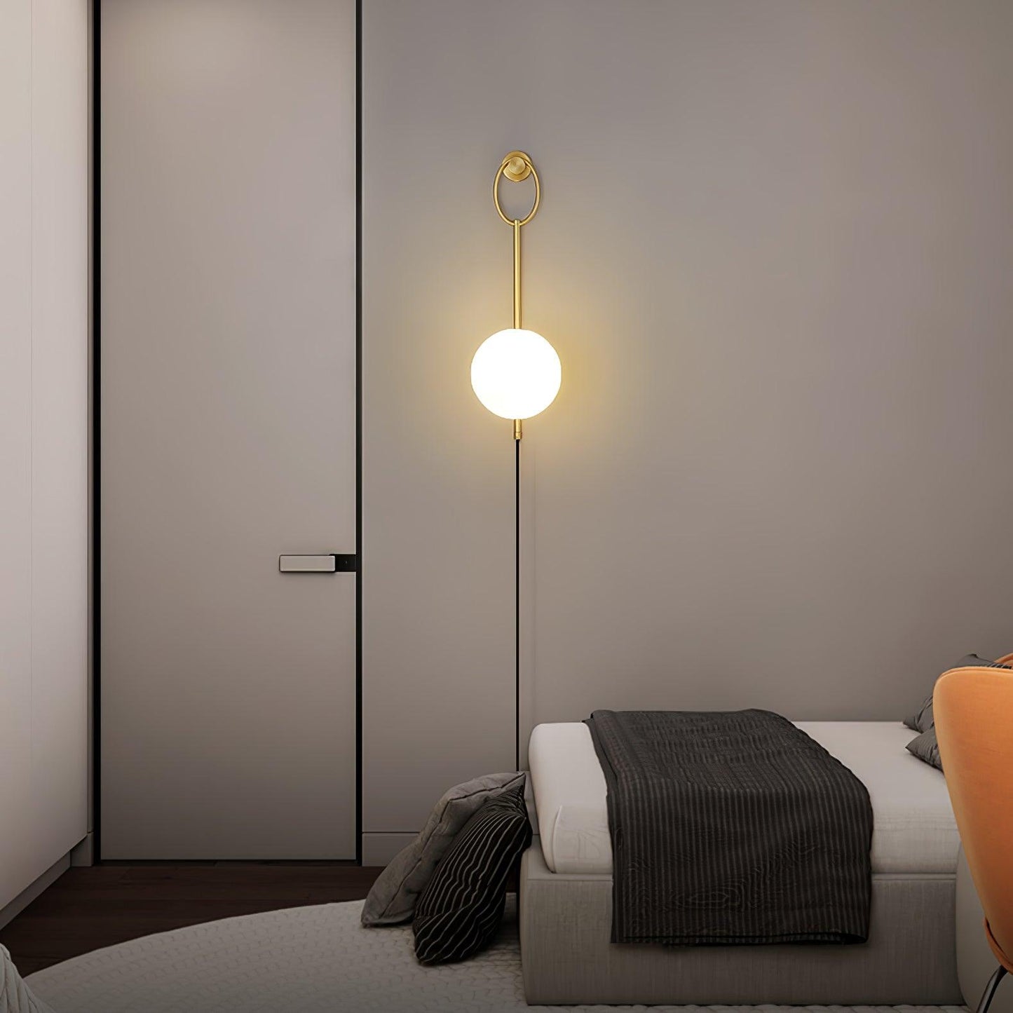 Ballon Brass Wall Lamp - YIOSI