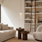 Bamboo Zen Modern Sculptural Pendant Light