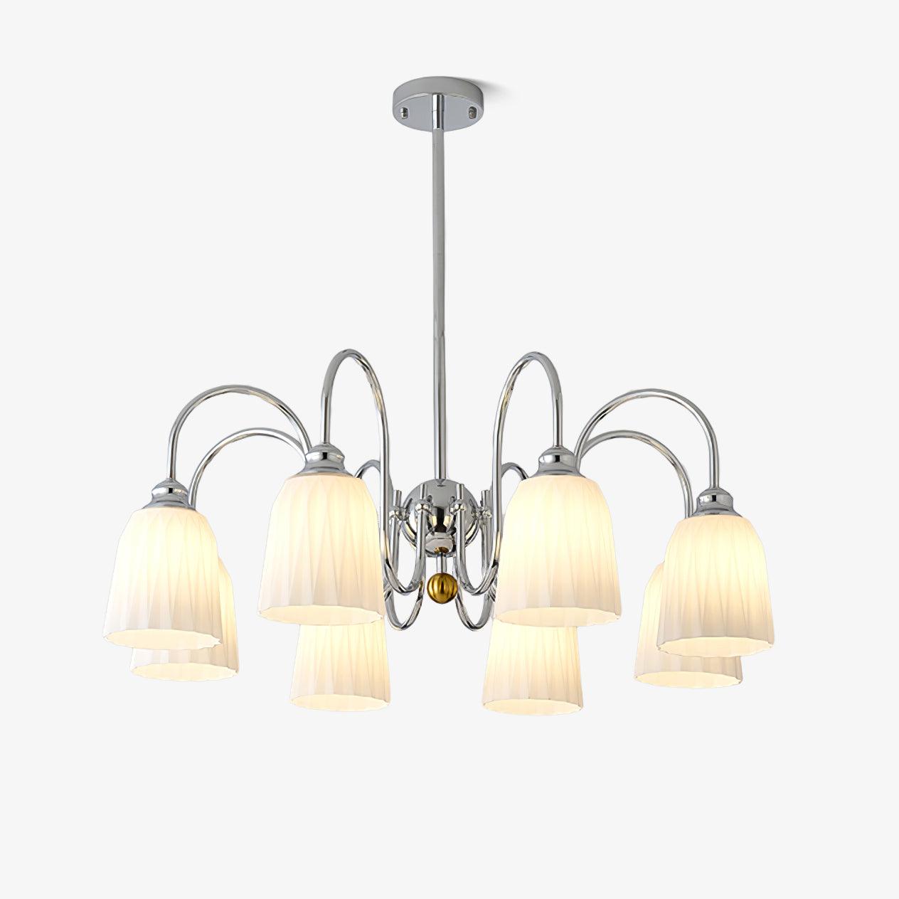 Bauhaus Pleated Chandelier - YIOSI