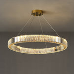 Bertolda Gold Crystal Multi‑Tier LED Chandelier – Elegant Luxury