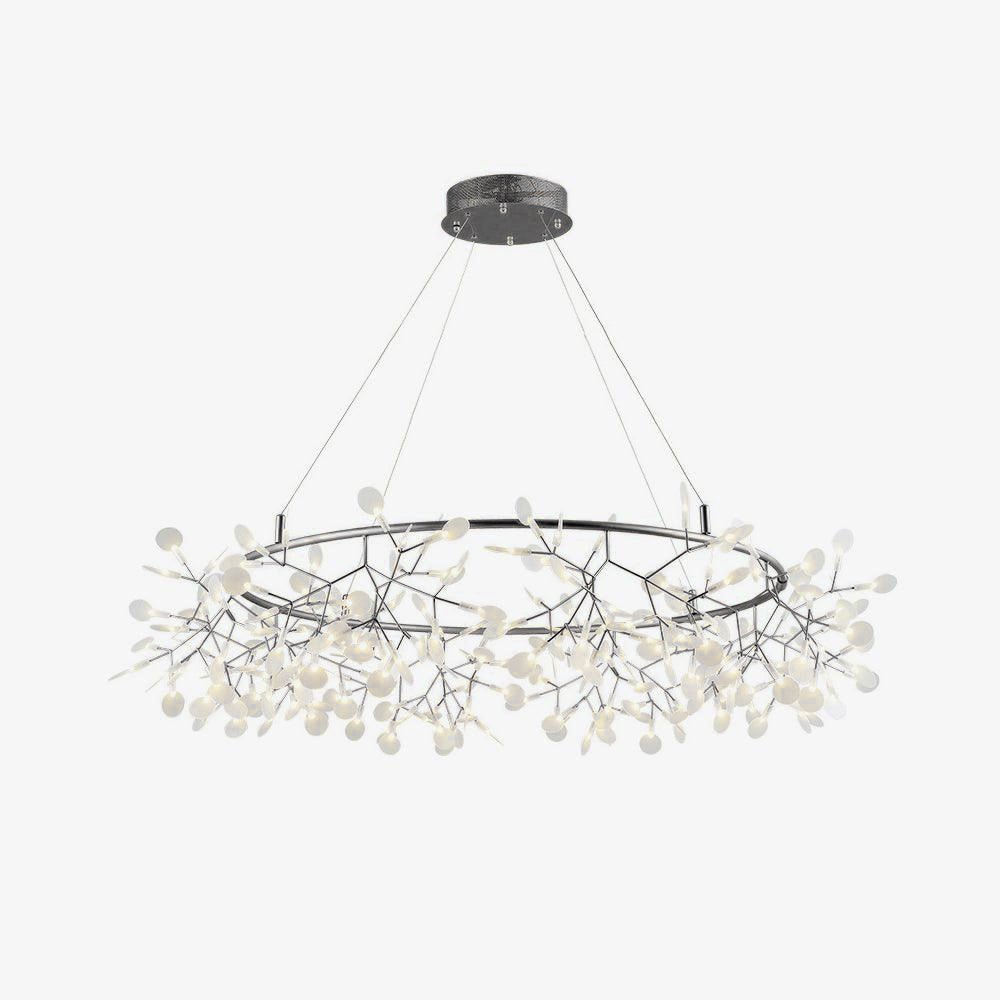 Black Big O Firefly LED Chandelier - YIOSI