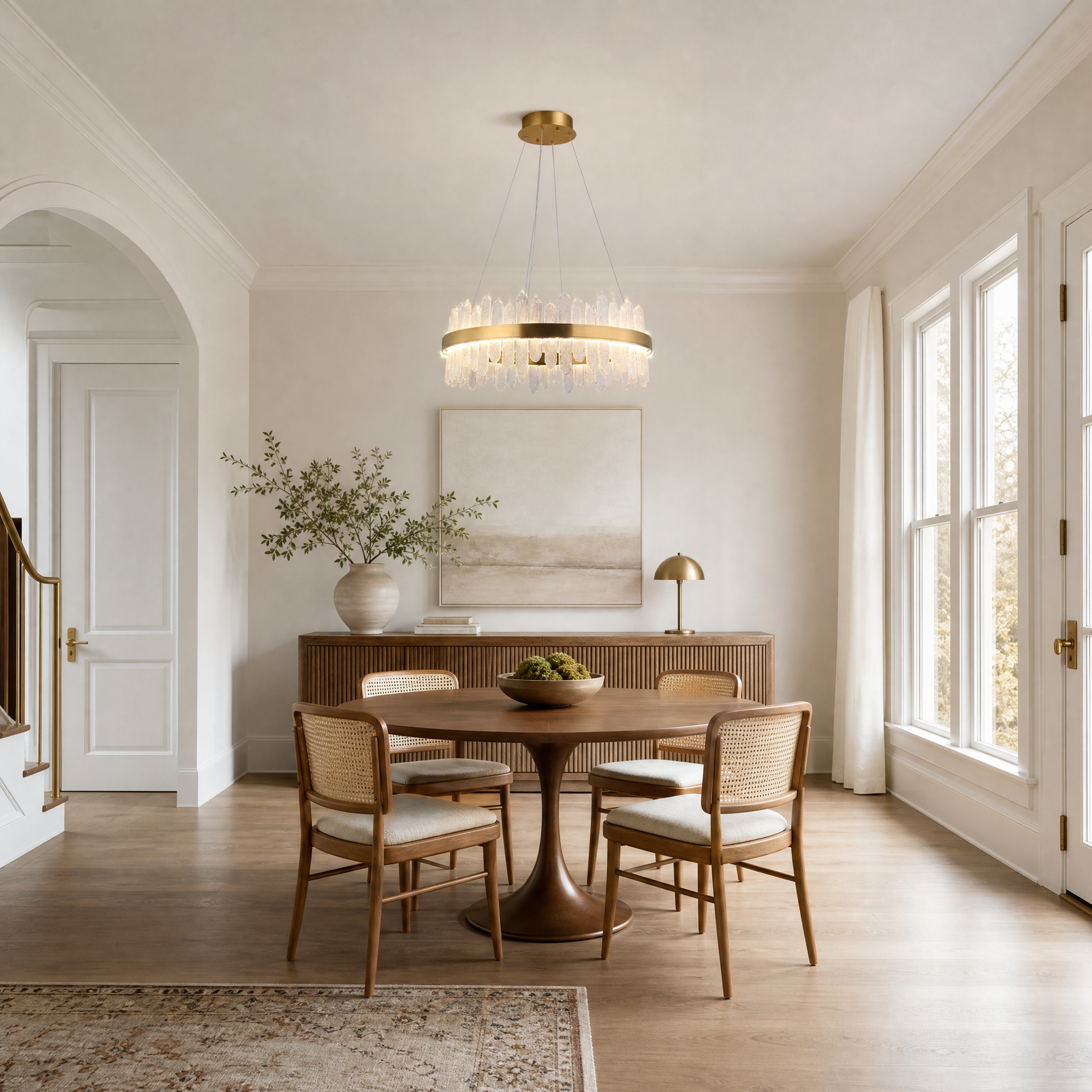Bocciolo Handblown Chandelier