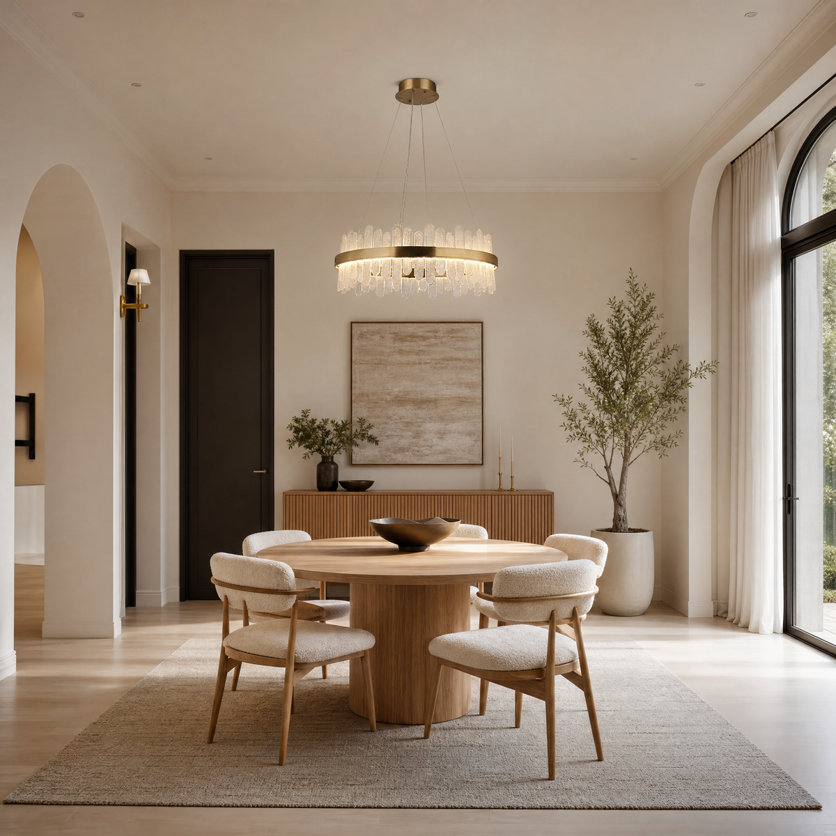 Bocciolo Handblown Chandelier