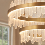 Bocciolo Handblown Duo Chandelier