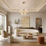 Bocciolo Handblown Duo Chandelier