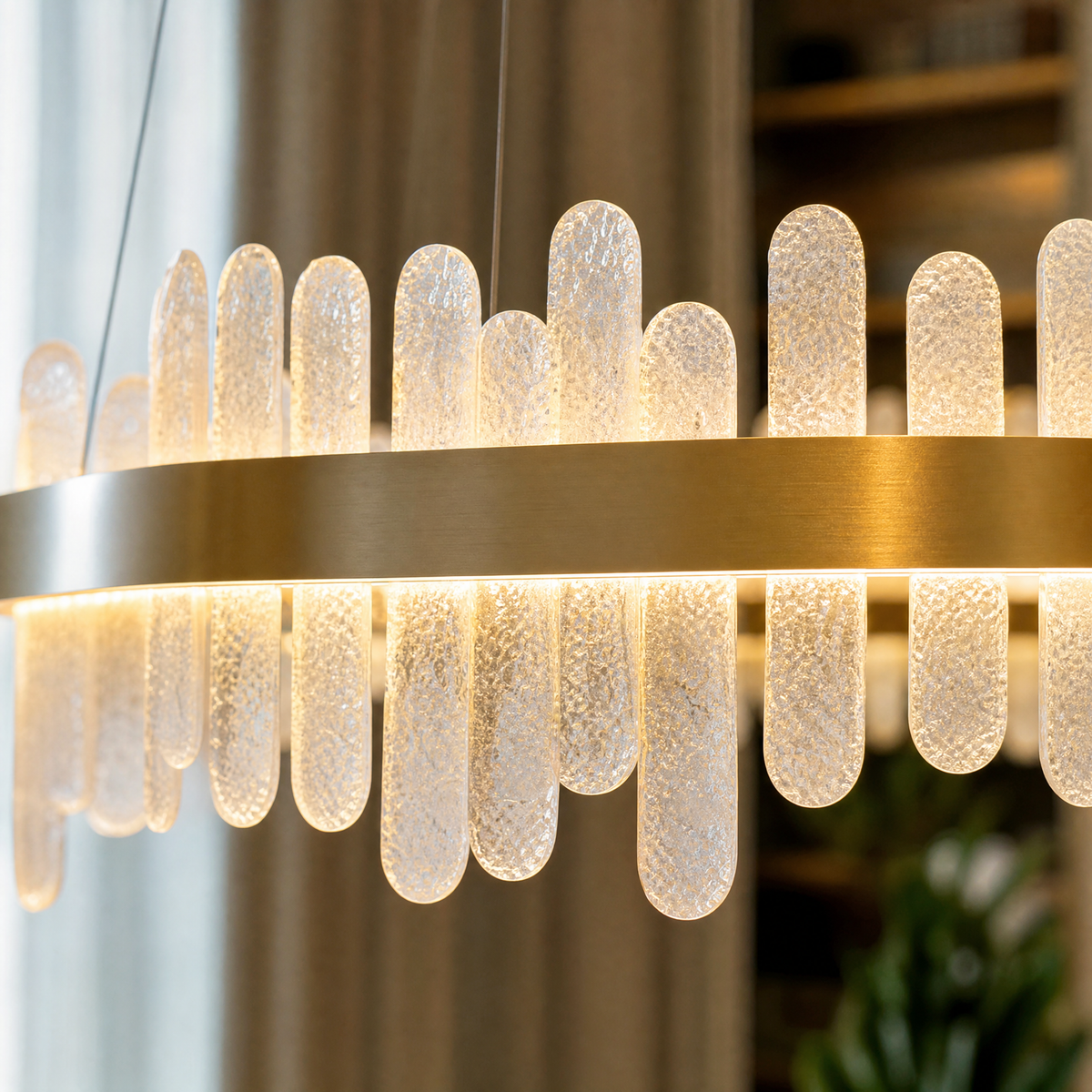 Bocciolo Handblown Rectangular Chandelier