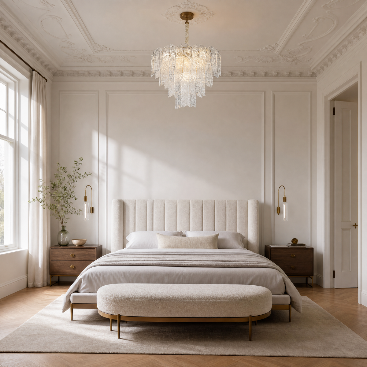 Bolla Brass Globe Chandelier