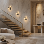 Branch Curved Duo Alabaster Wall Sconce