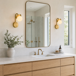 Branch Single Bud Alabaster Wall Sconce