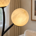 Branch Triple Bloom Alabaster Wall Sconce