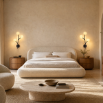 Branch Triple Bloom Alabaster Wall Sconce