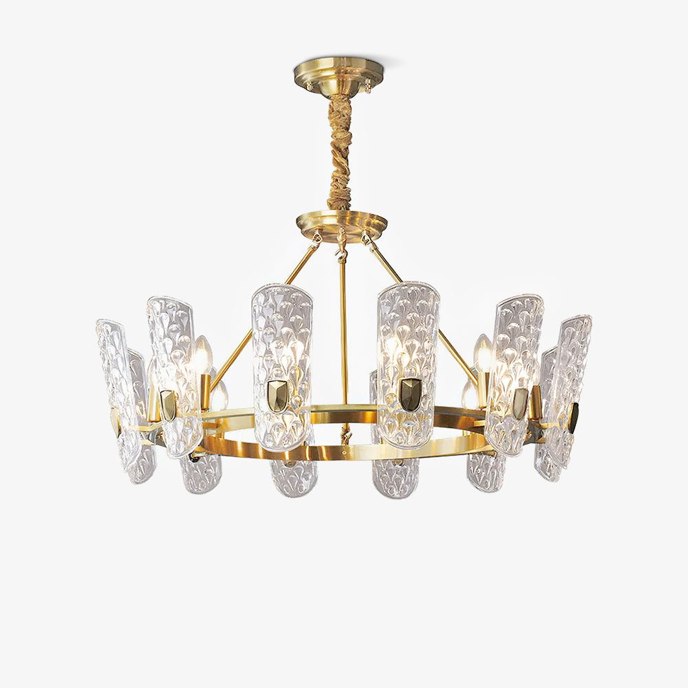 Brass Central Chandelier - YIOSI