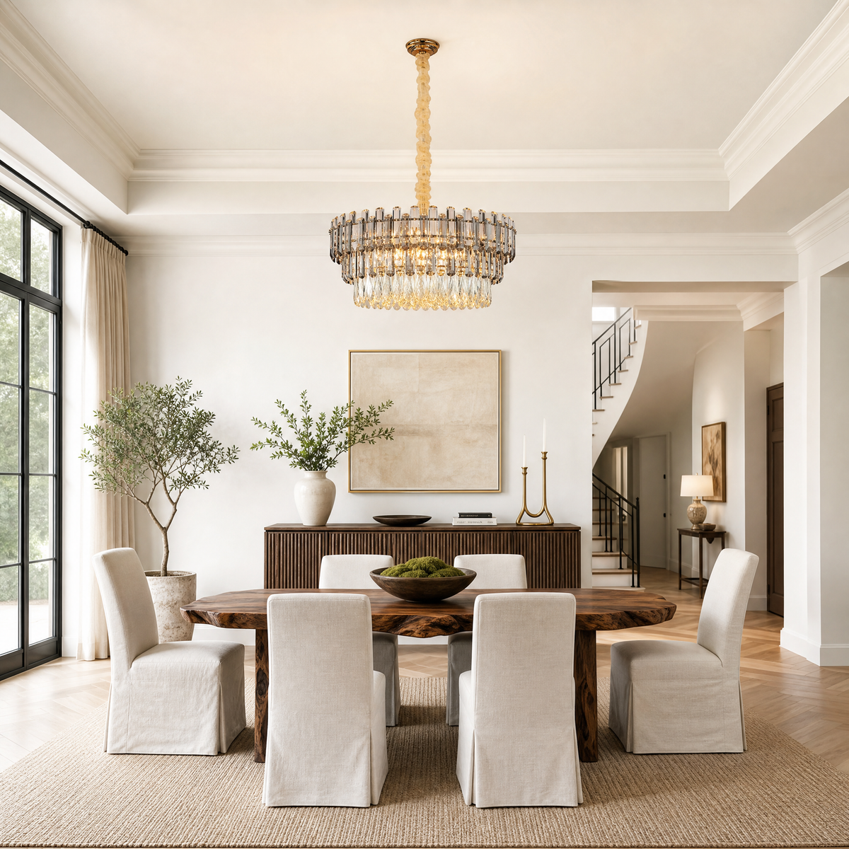 Brass Chandelier