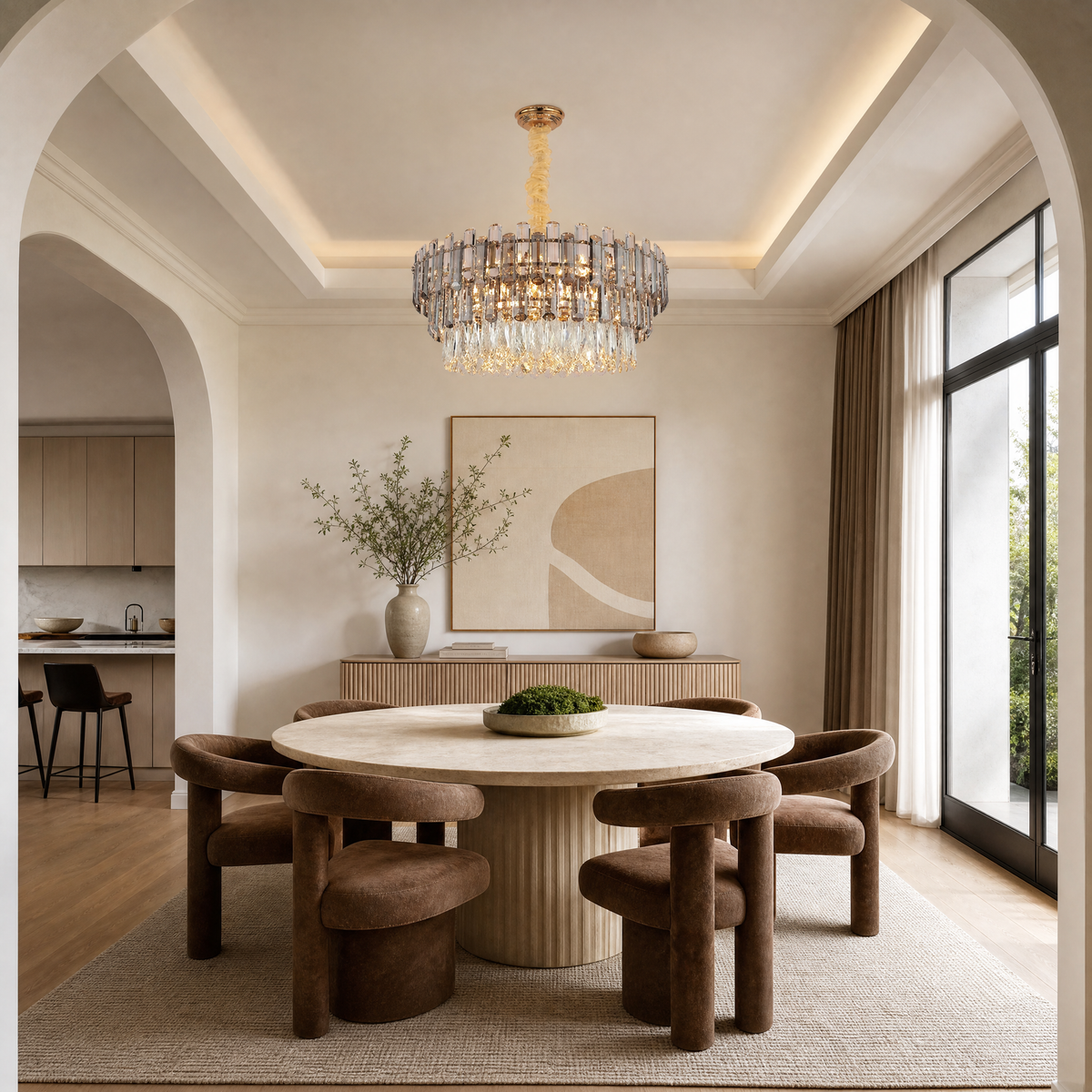 Brass Chandelier