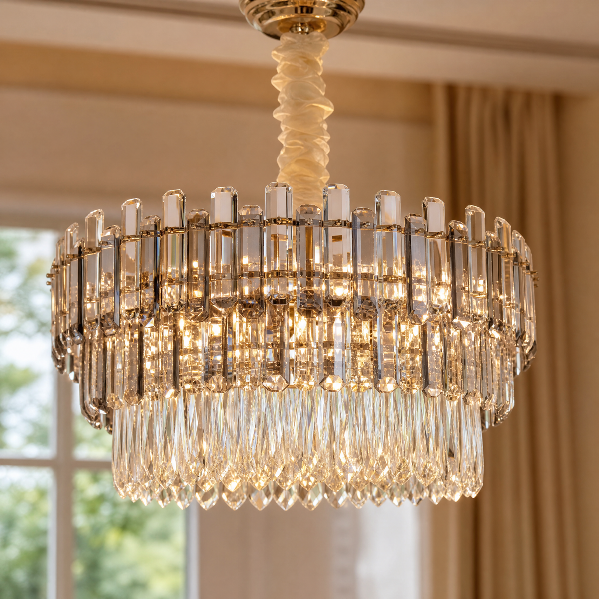 Brass Chandelier