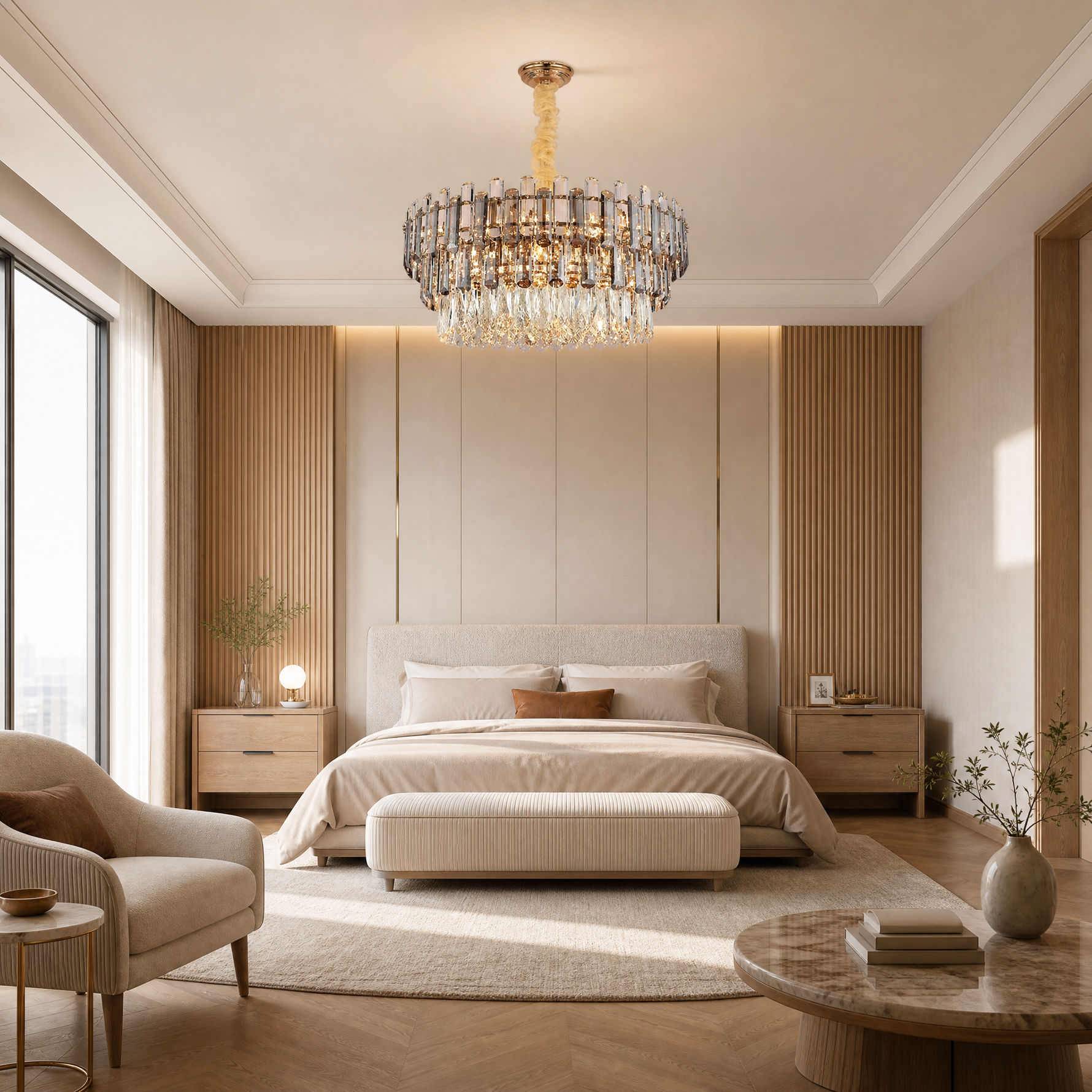 Brass Chandelier