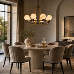Brass Classic Alabaster Pendant Light