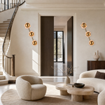 Brass Flower Wall Alabaster