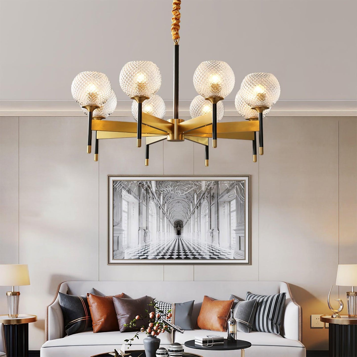 Breton Chandelier - YIOSI