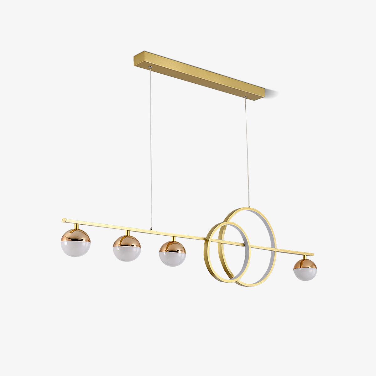 Brooklyn Double Circle Chandelier - YIOSI