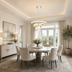 Bryant Round Crystal Chandelier
