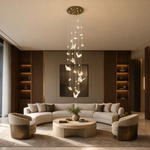 Butterfly Dream Modern Sculptural Ring Chandelier