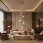 Butterfly Dream Modern Sculptural Ring Chandelier
