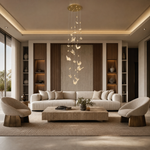 Butterfly Dream Modern Sculptural Ring Chandelier