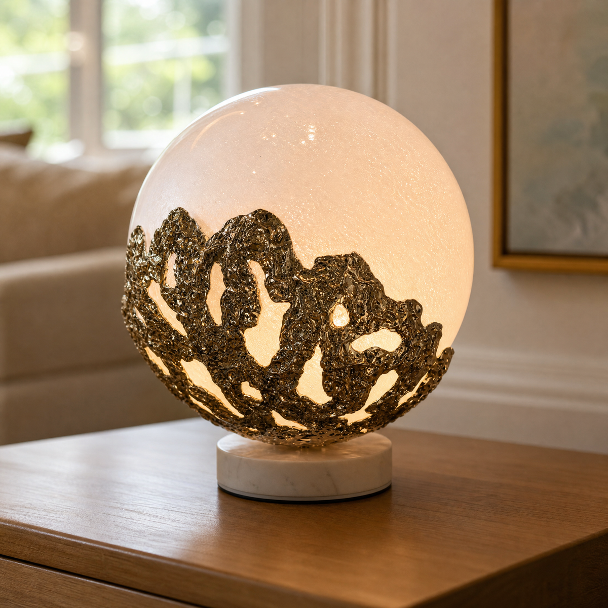Callisto Glass Table Lamp