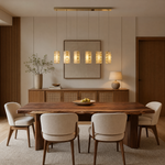 Caratelle Cluster Lights Over Dining Table
