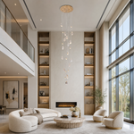Carlyle Cluster Crystal Chandelier