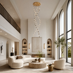 Carlyle Cluster Crystal Chandelier