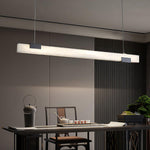 Cary Alabaster Pendant Light – Black & White Brass Finish