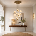 Cascata Modern Alabaster Chandelier Lighting