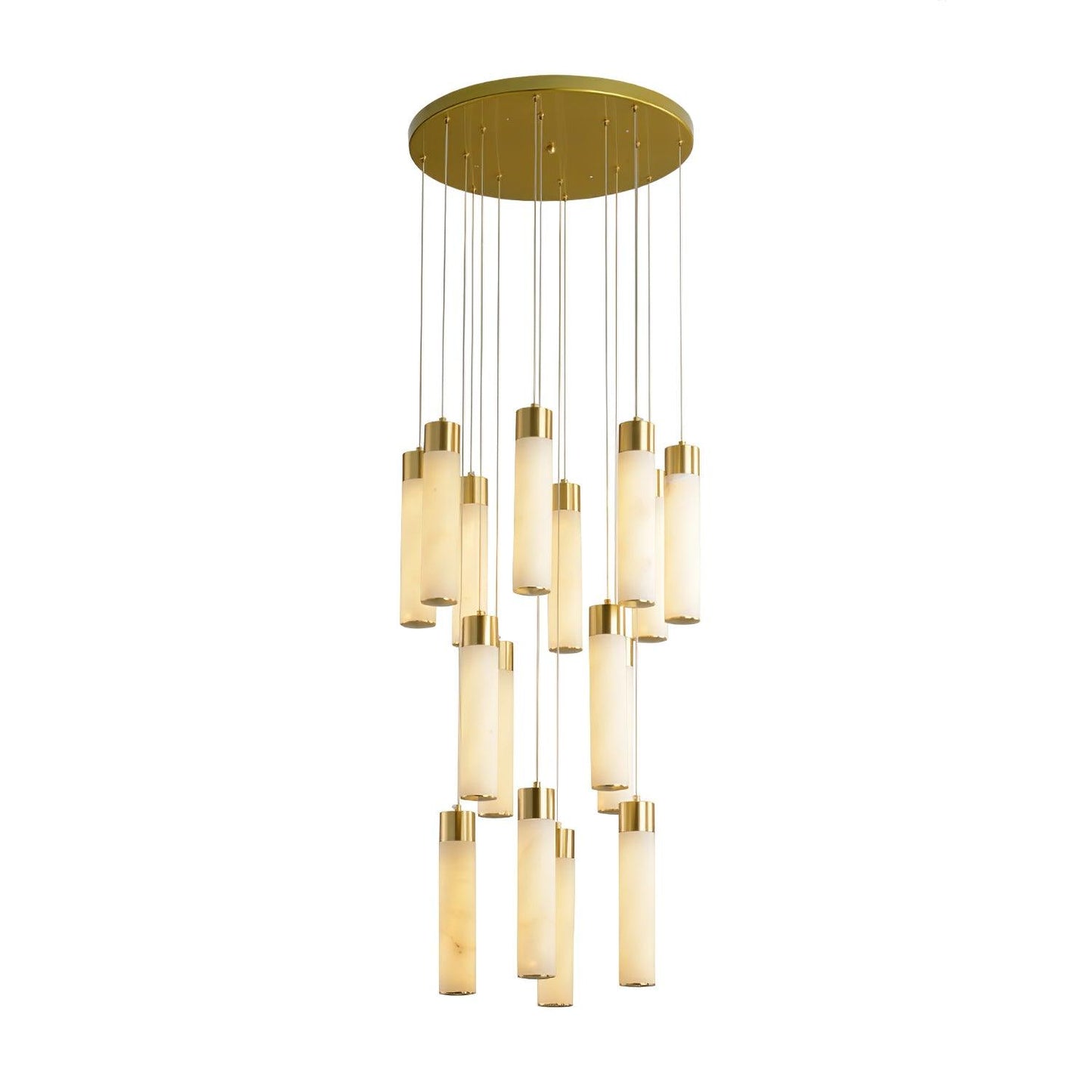 Celestial Alabaster Cascade Chandelier - YIOSI