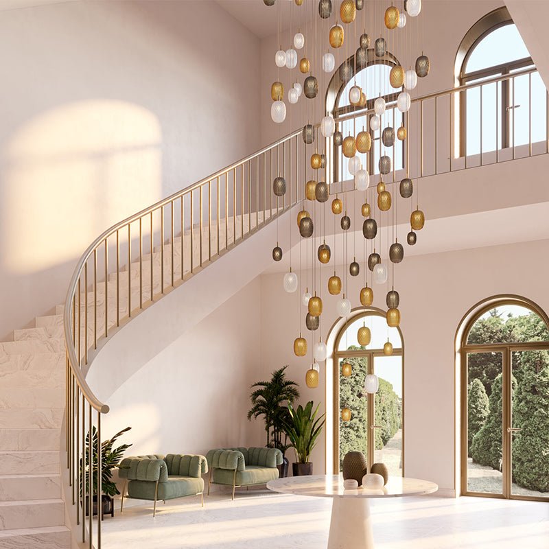Chromatic Gem Drop Chandelier - YIOSI