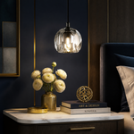 Circular Gold Crystal Island Chandelier-800
