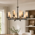 Classic Multi-arm Pendant Alabaster