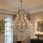 Clear Glass Clip Light D49.2 - Gold