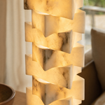 Colonna Alabaster Floor Lamp Modern
