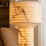 Colonna Ribbed Column Floor Lamp