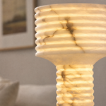 Colonna Ribbed Column Floor Lamp