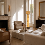 Colonna Ribbed Column Floor Lamp