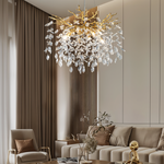 Color-Changing Style - Clear Light Money String Round Pendant 1200 - Gold