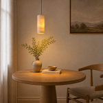 Combined Marble Slice Round Pendant Chandelier Bronze-D20'