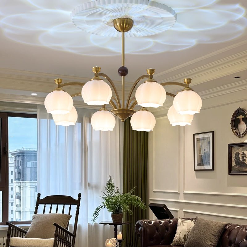 Corinne Arc Chandelier - YIOSI