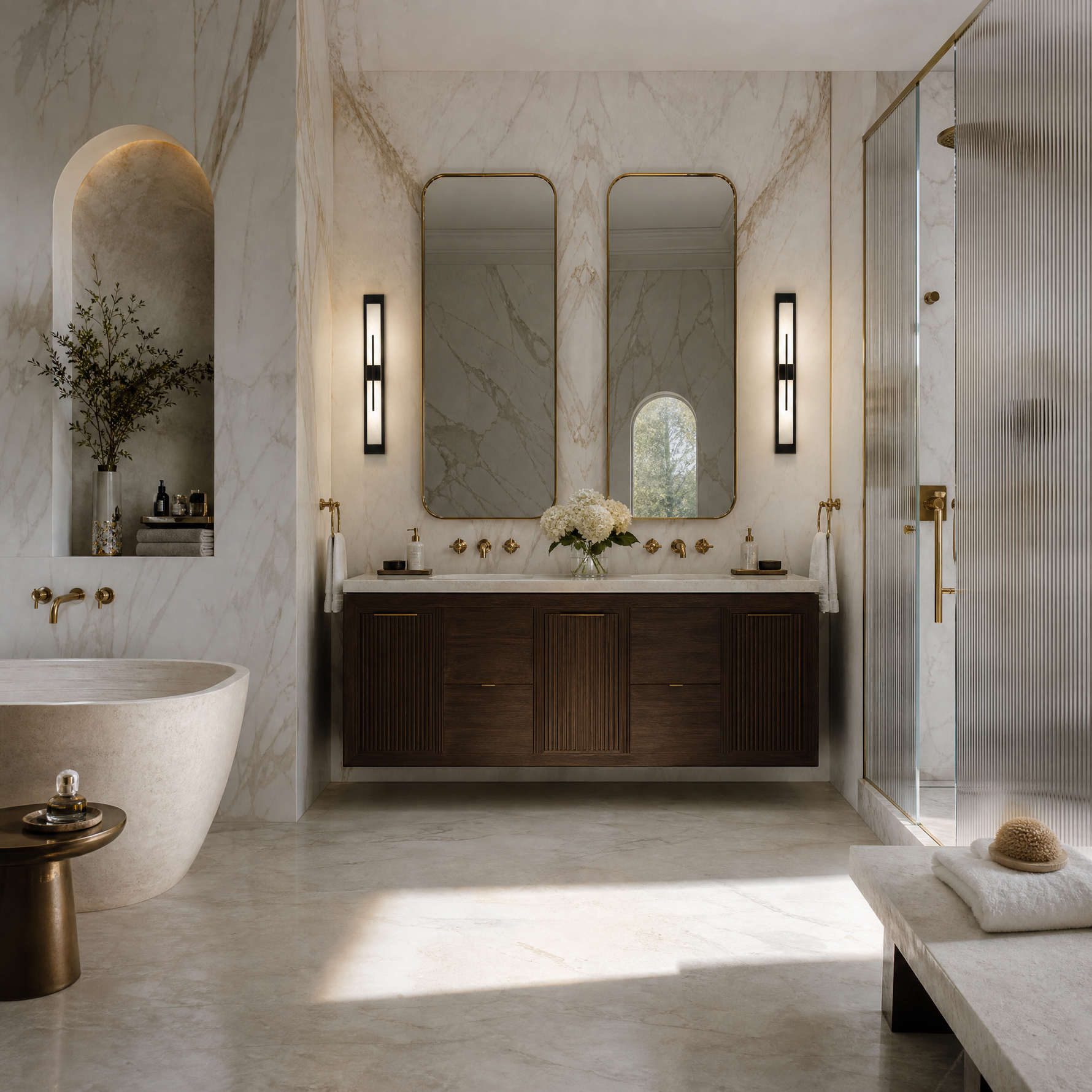 Cornice Modern Alabaster Sconce Light Fixture